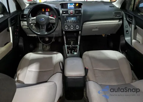 2015 Subaru Forester 2.5I from USA, damaged, VIN JF2SJAAC9FG457637